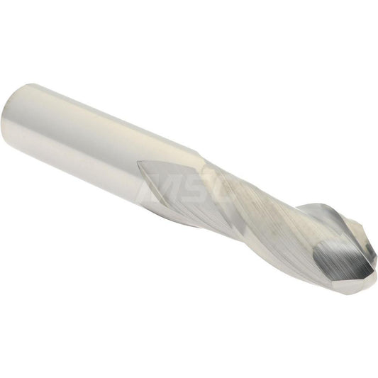 Hertel E5249024 Ball End Mill 3/8" Dia, 1" LOC, 2 Flute, Solid Carbide