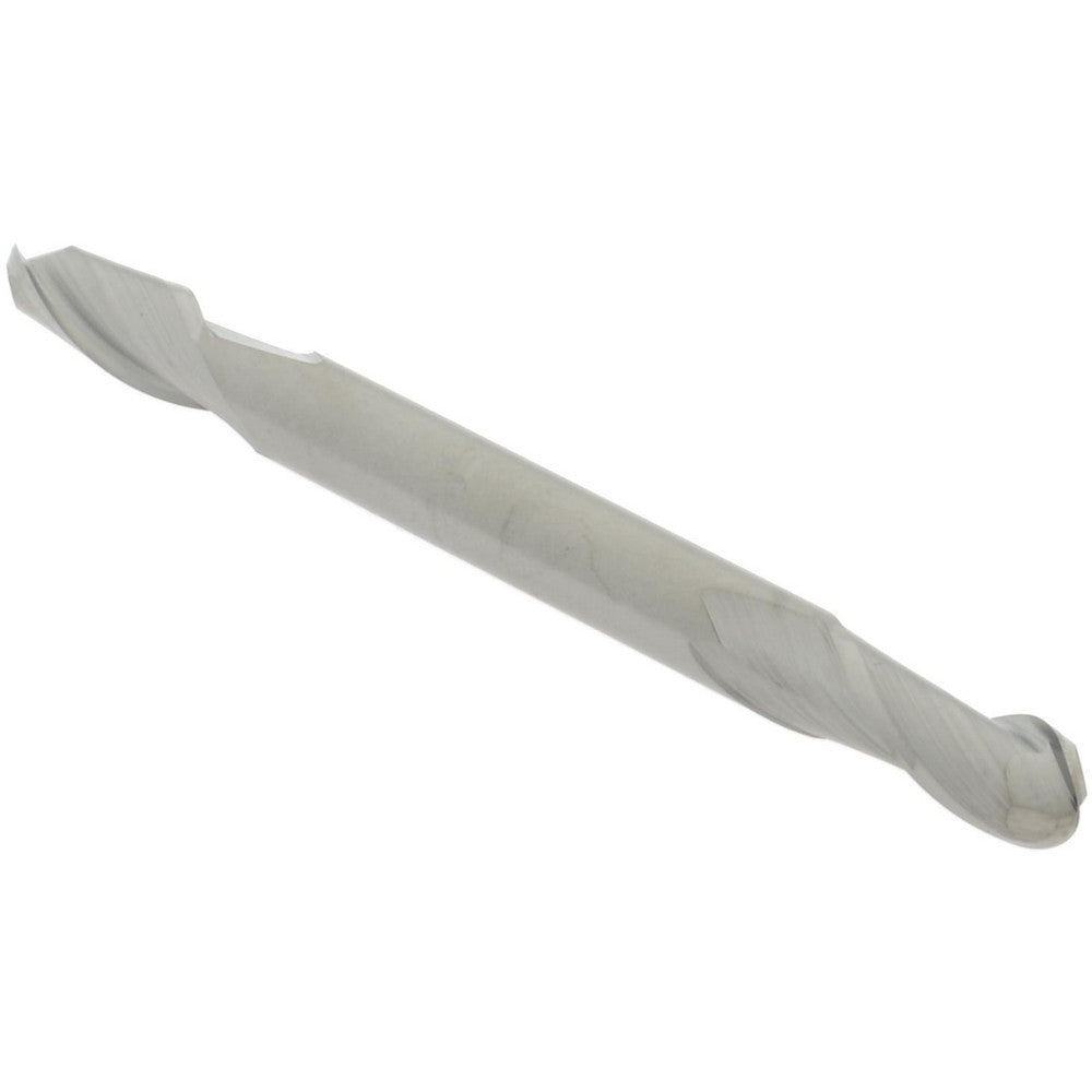 Hertel E599924394 Ball End Mill 3/16" Dia, 1/2" LOC, 2 Flute, Solid Carbide