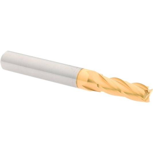 Hertel 88249933 Square End Mill 17/64" Dia, 3/4" LOC, 4 Flute, Solid Carbide