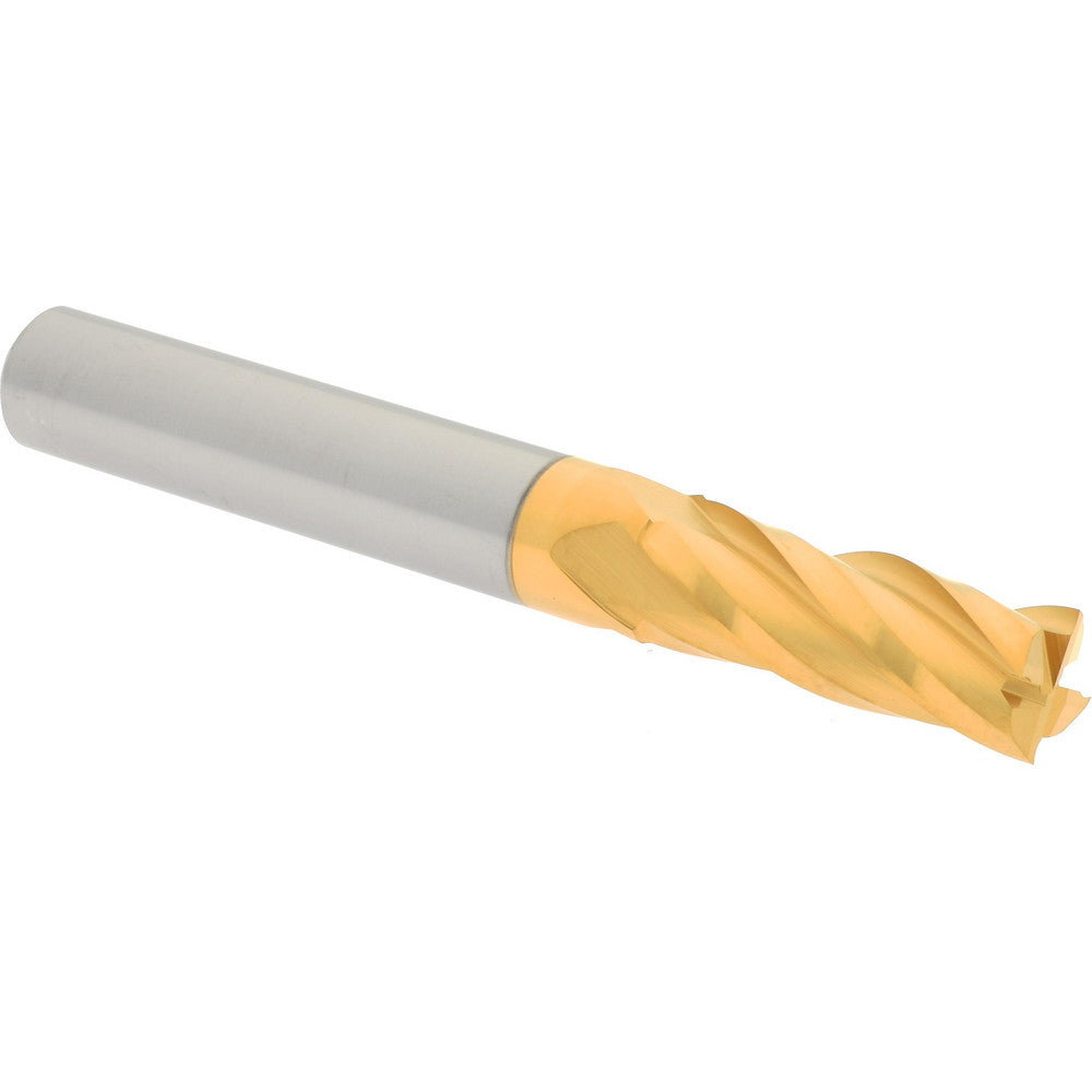 Hertel 88249941 Square End Mill 19/64" Dia, 13/16" LOC, 4 Flute, Solid Carbide