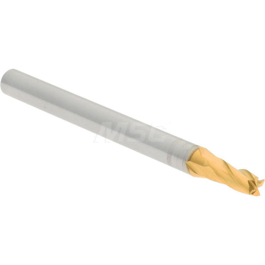 Hertel 88249966 Square End Mill 3/32" Dia, 3/16" LOC, 4 Flute, Solid Carbide