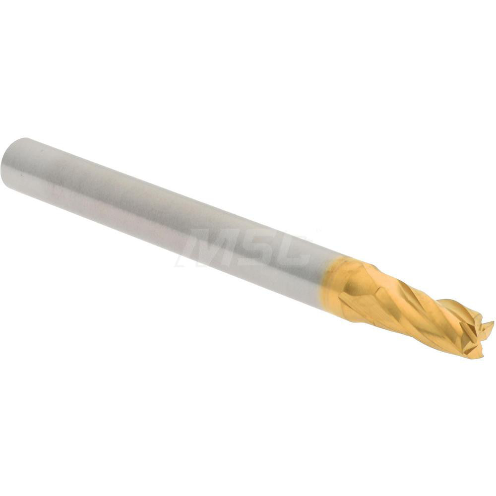Hertel 88249982 Square End Mill 5/32" Dia, 5/16" LOC, 4 Flute, Solid Carbide