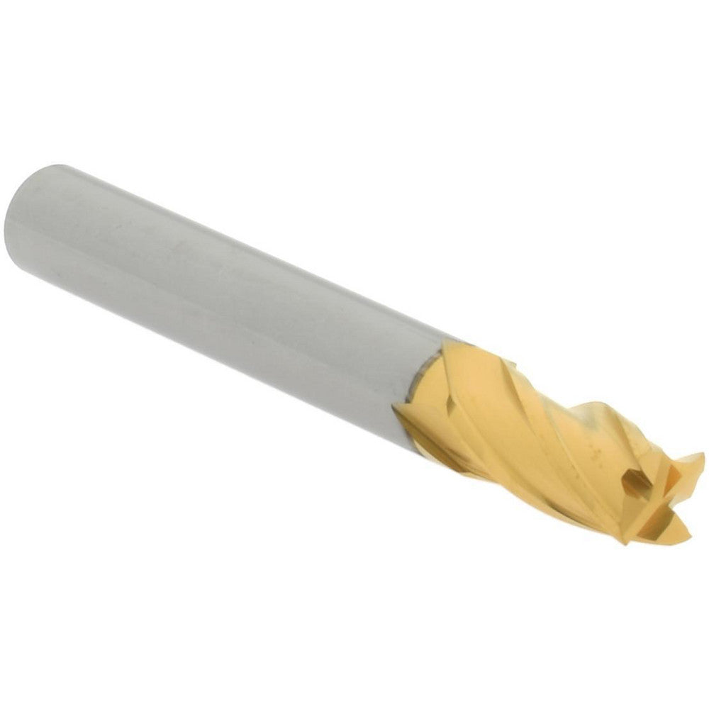 Hertel 88250014 Square End Mill 1/4" Dia, 1/2" LOC, 4 Flute, Solid Carbide