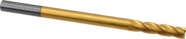 Hertel 88250261 Square End Mill 3/8" Dia, 1-1/2" LOC, 4 Flute, Solid Carbide