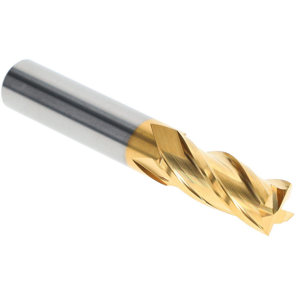 Hertel 88250279 Square End Mill 7/16" Dia, 1" LOC, 4 Flute, Solid Carbide