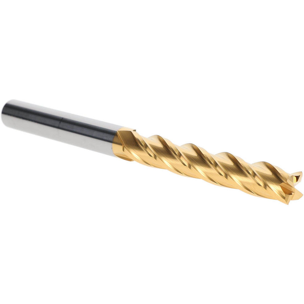 Hertel 88250311 Square End Mill 1/2" Dia, 3" LOC, 4 Flute, Solid Carbide