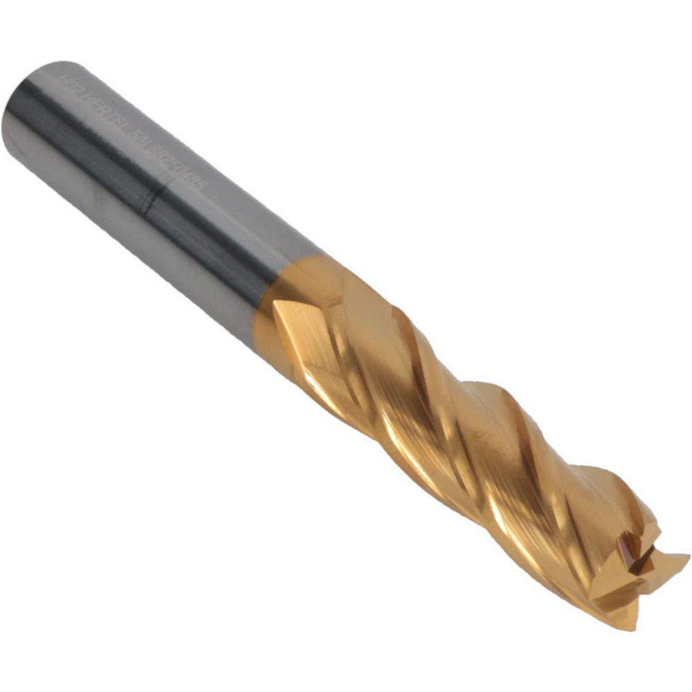 Hertel 88250485 Square End Mill 5/8" Dia, 2-1/4" LOC, 4 Flute, Solid Carbide
