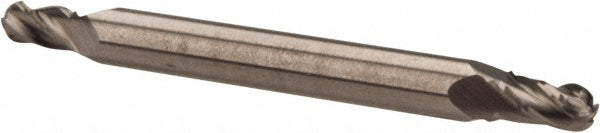 Hertel E599924409 Ball End Mill 3/32" Dia, 3/16" LOC, 4 Flute, Solid Carbide