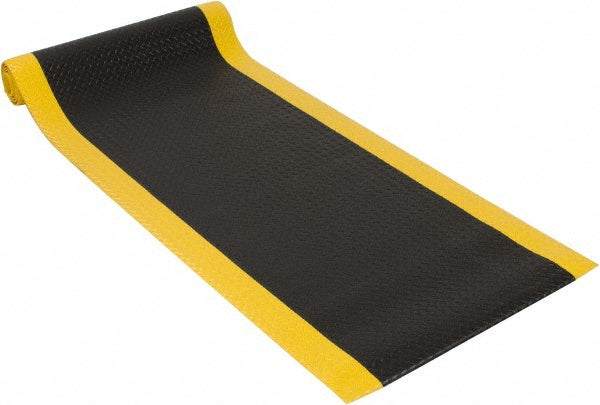 PRO-SAFE 2057009033X12 Anti-Fatigue Mat 12' Long, 3' Wide, 1/2 Thick, Vinyl, Beveled Edges, Light-Duty