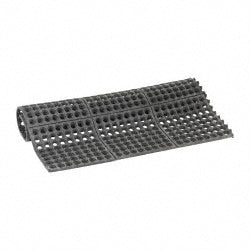 PRO-SAFE 3907809203X3 Anti-Fatigue Modular Tiles Mat Dry & Wet Environment, 36" Long, 36" Wide, 5/8" Thick, Black