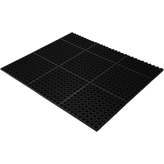 PRO-SAFE 3917109202.5X3 Anti-Fatigue Mat 3' Long, 30" Long, 7/8 Thick, CFR Rubber, Straight Edges, Heavy-Duty