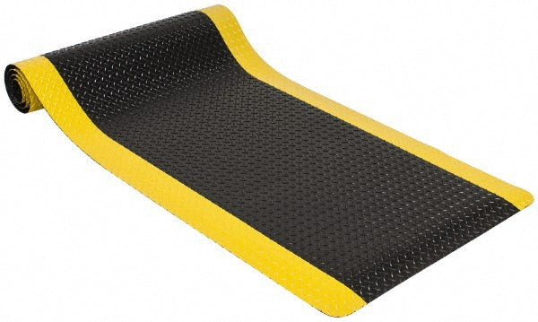 PRO-SAFE 3926709033X10 Anti-Fatigue Mat 10' Long, 3' Wide, 1 Thick, Vinyl, Beveled Edges, Heavy-Duty