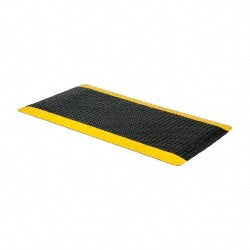 PRO-SAFE 3956709033X5 Anti-Fatigue Mat 5' Long, 3' Wide, 1 Thick, Vinyl, Beveled Edges, Heavy-Duty