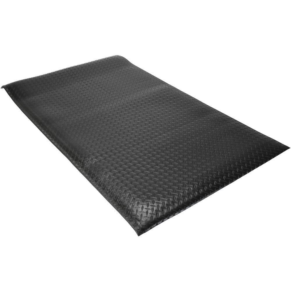 PRO-SAFE 4757009003X5 Anti-Fatigue Mat 5' Long, 3' Wide, 1/2 Thick, Vinyl, Beveled Edges, Heavy-Duty