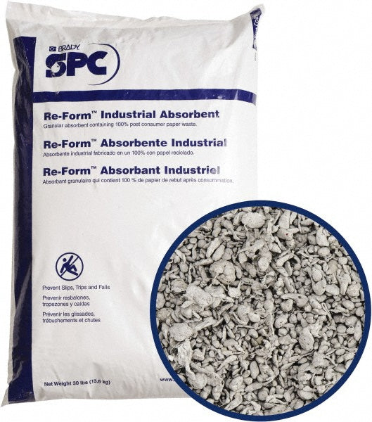 Brady SPC Sorbents RFGRANULAR Sorbent 30 lb Bag, Application Universal