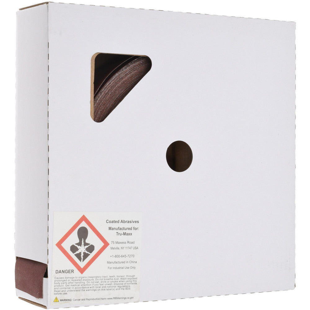 Tru-Maxx 50413 2" x 50 Yd 280 Grit Aluminum Oxide Shop Roll