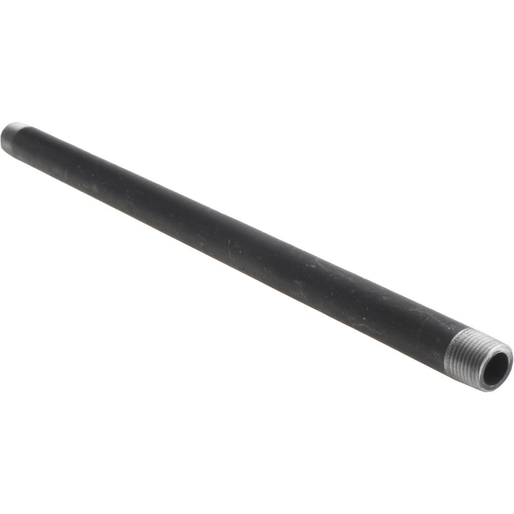 Value Collection 3/8304.8BLKBN80 Black Pipe Nipple 3/8" Dia x 12" Long, Schedule 80
