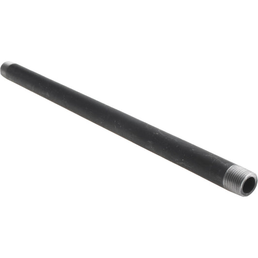 Value Collection 3/8304.8BLKBN80 Black Pipe Nipple 3/8" Dia x 12" Long, Schedule 80