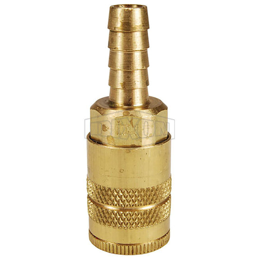 Dixon Valve & Coupling DC2044 Barbed Hose Fitting Brass Worm Drive