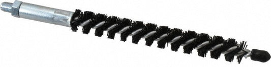 Schaefer Brush 93710 Single Stem/Spiral Condenser Tube Brush 1/2" Dia, 6-1/4" OAL, Nylon Bristles