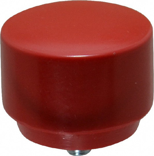 NUPLA 15203 2" Face Dia, Grade Medium, Red Hammer Tip/Face