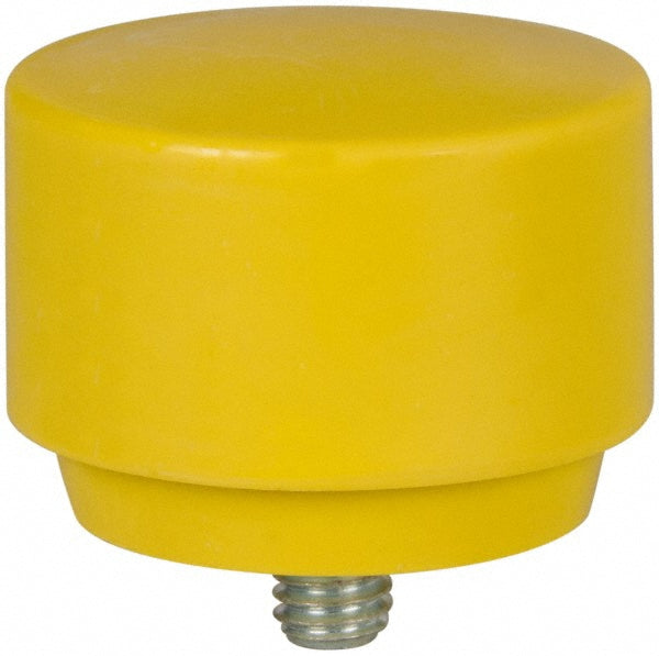 NUPLA 15209 2" Face Dia, Grade Extra Hard, Yellow Hammer Tip/Face