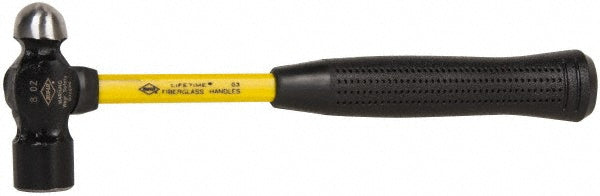 NUPLA 21008 1/2 Lb Head High Carbon Steel Ball Pein Hammer