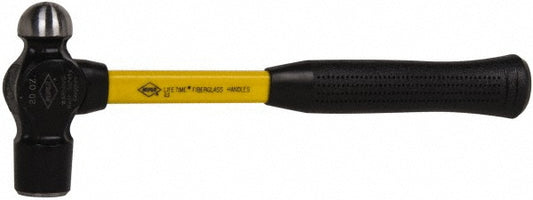 NUPLA 21020 1-1/4 Lb Head High Carbon Steel Ball Pein Hammer
