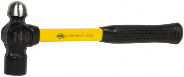 NUPLA 21024 1-1/2 Lb Head High Carbon Steel Ball Pein Hammer