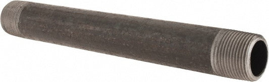 Value Collection 1254BLKBN80 Black Pipe Nipple 1" Dia x 10" Long, Schedule 80