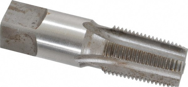 Reiff & Nestor 46176 Standard Pipe Tap 3/8-18, NPT, Regular, 4 Flutes, High Speed Steel, Nitride Finish