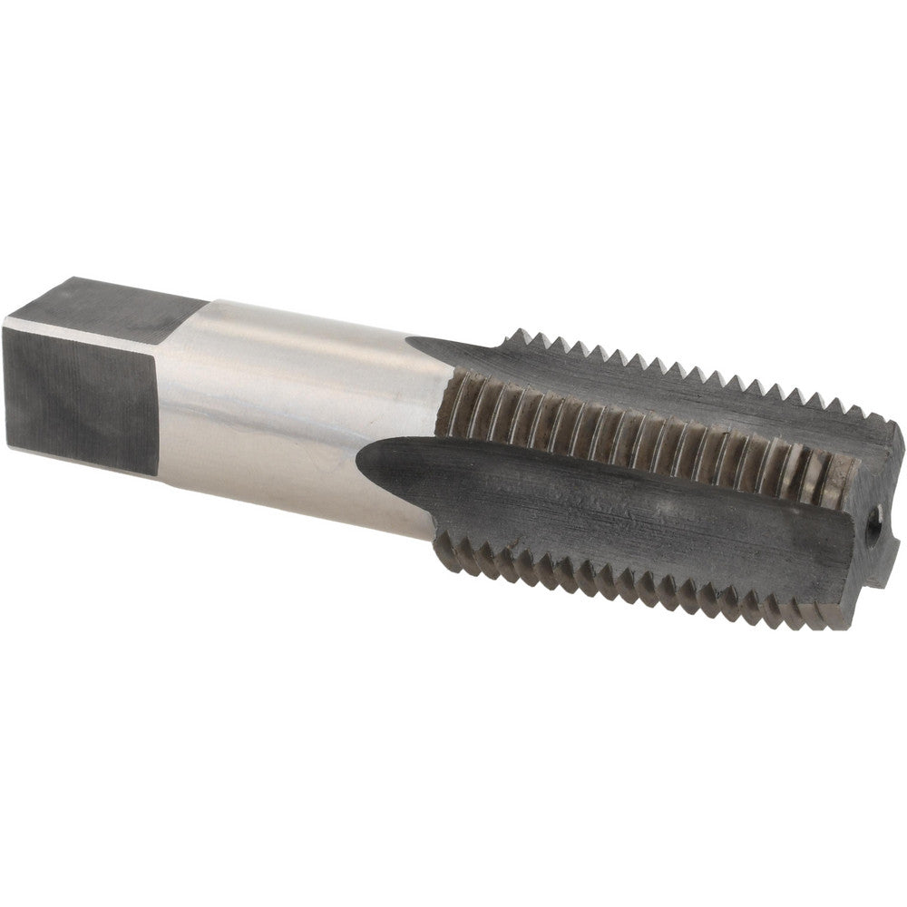 Reiff & Nestor 46182 Standard Pipe Tap 1/2-14, NPT, Regular, 4 Flutes, High Speed Steel, Nitride Finish