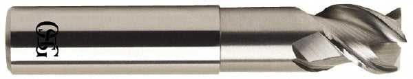 OSG 20430400 Corner Radius End Mill 1/4" Dia, 1/4" LOC, 0.0600" Radius, 3 Flute, Solid Carbide