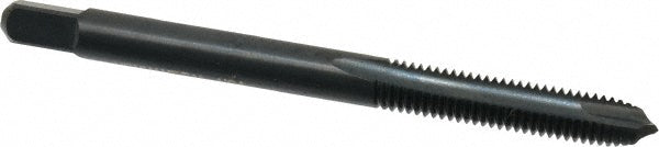 Kennametal 4131214 Spiral Point Tap #10-32 UNF, 2 Flutes, Plug Chamfer, 2B Class of Fit, HSS, Oxide Coated