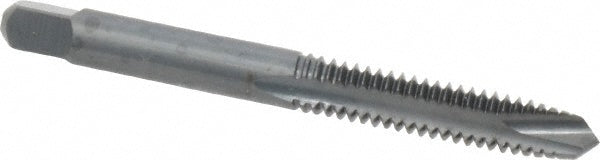 Kennametal 4131190 Spiral Point Tap 1/4-20 UNC, 2 Flutes, Plug Chamfer, 3B Class of Fit, HSS, Oxide Coated