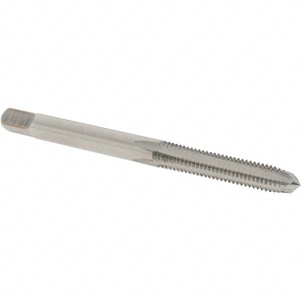 Kennametal 1543744 Straight Flute Tap M4x0.7 Metric Coarse, 4 Flute, Plug Chamfer, 6H Class of Fit, High-Speed Steel, Bright/Uncoated Finish