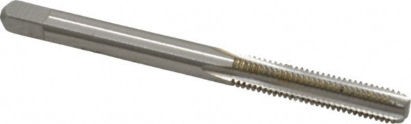 Kennametal 1544075 Straight Flute Tap M5x0.8 Metric Coarse, 4 Flute, Bottoming Chamfer, 6H Class of Fit, High-Speed Steel, Bright/Uncoated Finish