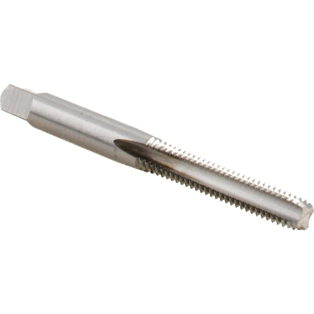 Kennametal 1544086 Straight Flute Tap M6x1 Metric Coarse, 4 Flute, Bottoming Chamfer, 6H Class of Fit, High-Speed Steel, Bright/Uncoated Finish