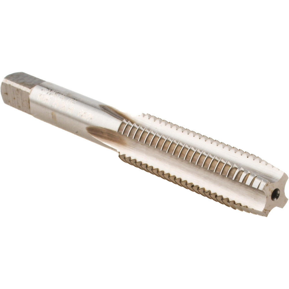 Kennametal 1544112 Straight Flute Tap M12x1.75 Metric Coarse, 4 Flute, Plug Chamfer, 6H Class of Fit, High-Speed Steel, Bright/Uncoated Finish