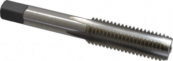 Kennametal 4131843 Straight Flute Tap M14x2 Metric Coarse, 4 Flute, Bottoming Chamfer, 6H Class of Fit, High-Speed Steel, Bright/Uncoated Finish