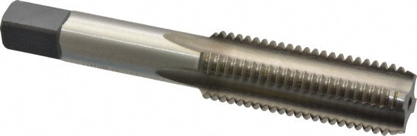 Kennametal 4131846 Straight Flute Tap M16x2 Metric Coarse, 4 Flute, Bottoming Chamfer, 6H Class of Fit, High-Speed Steel, Bright/Uncoated Finish