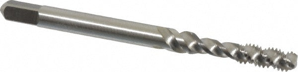 Kennametal 4130557 Spiral Flute Tap M4x0.70, Metric Coarse, 3 Flute, Bottoming Chamfer, 6H Class of Fit, Cobalt, Straw Finish