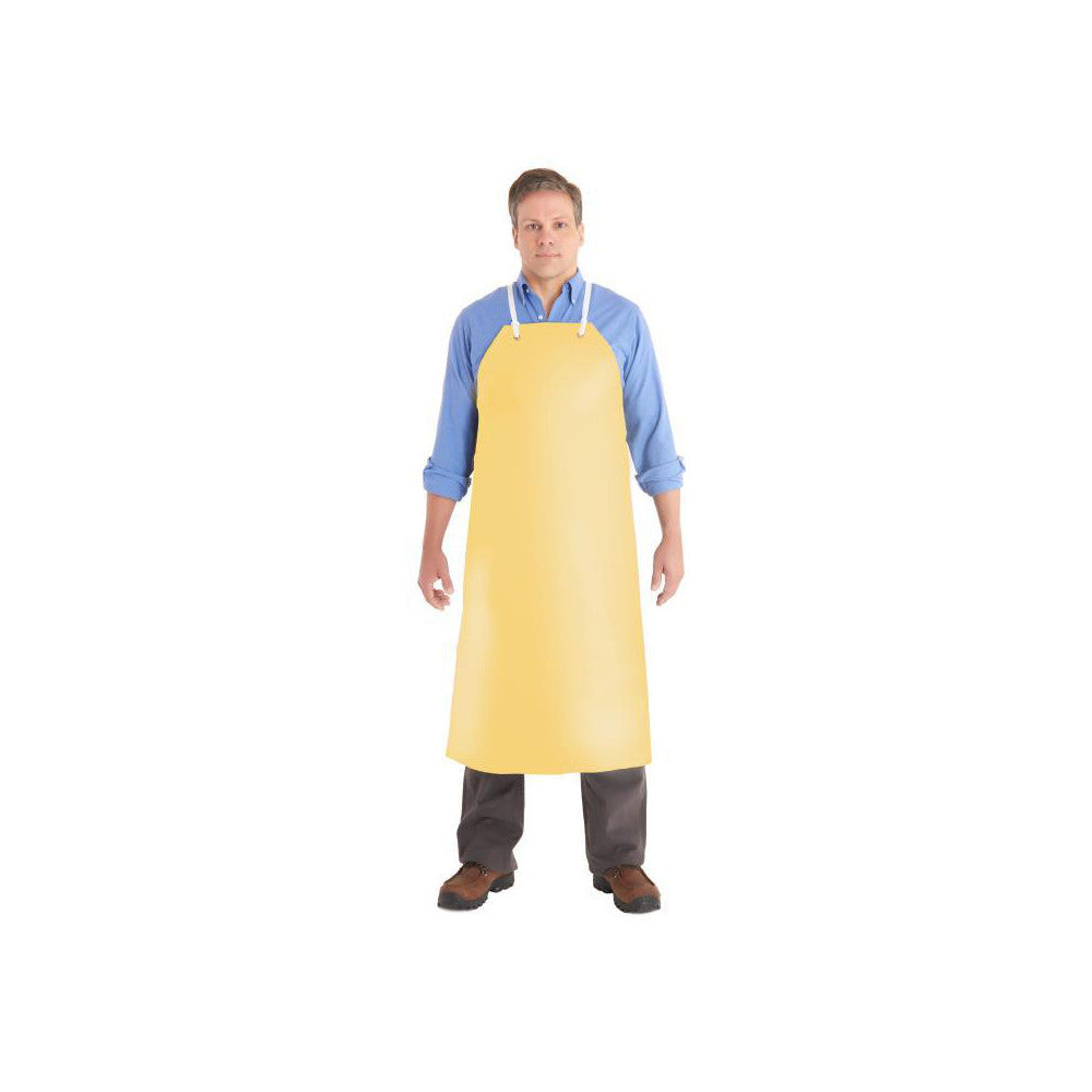 Ansell 950284 Bib Apron Chemical Resistant Protection,  Yellow