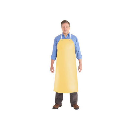 Ansell 950284 Bib Apron Chemical Resistant Protection,  Yellow
