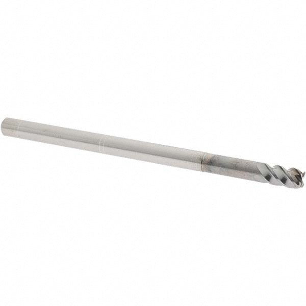 OSG 457106311 Corner Radius End Mill 6.00 mm Dia, 9.00 mm LOC, 0.50 mm Radius, 4 Flute, Solid Carbide