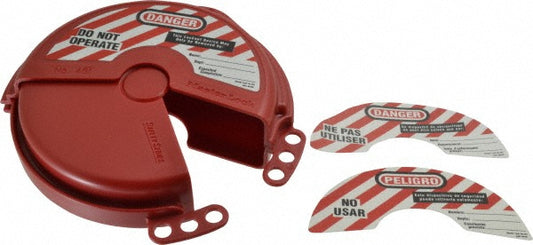 Master Lock 481 Pneumatic Lockout 3 Padlocks Max, 5/16" Max Shackle Dia
