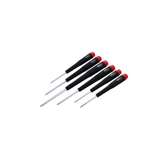 Wiha 26790 6 Piece T6 to T15 Micro Handle Torx Driver Set