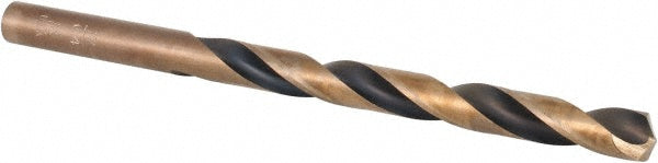 Viking Drill & Tool 05710 Jobber Length Drill Bit 17/64" Dia, 135 &deg, High Speed Steel