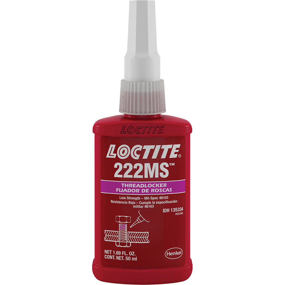 Loctite 135334 Threadlocker Purple, Liquid, 50 mL, Bottle