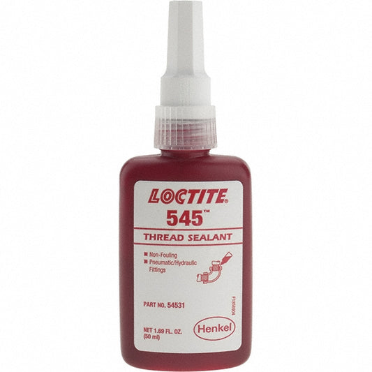 Loctite 135486 Threadlocker Purple, Liquid, 50 mL, Bottle